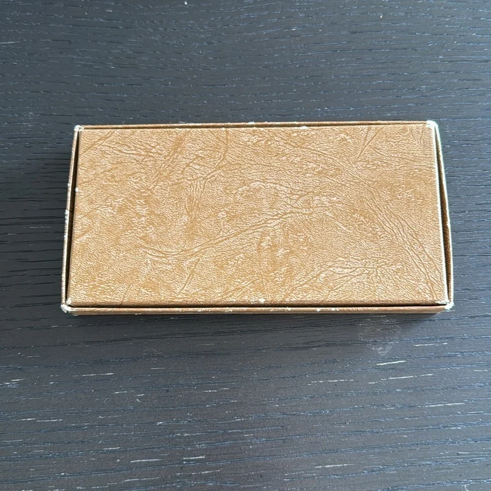 Gucci Vintage Sales Box with Original Tissue Receipts 70s